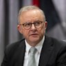 Prime Minister Anthony Albanese speaks during a meeting on June 3  in Perth.