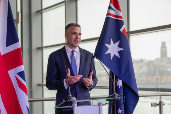 South Australian Premier Peter Malinauskas.